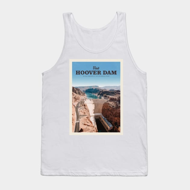 Visit Hoover Dam Tank Top by Mercury Club